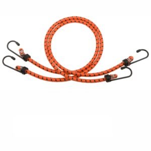 2 Pcs Luggage Rope Set Elasticated Cords With Hooks