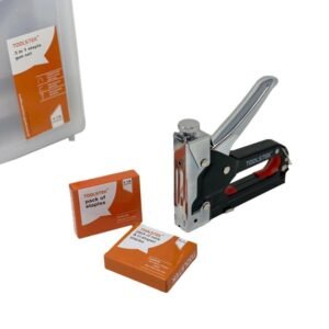 Heavy Duty 600 Staples U Cable Stapler Staple Gun