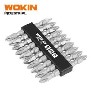 10 Pcs Pozi & Flat Headed Double Ended Screwdriver Bit Set