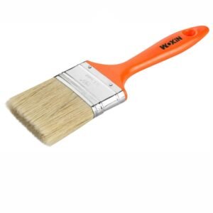 4" Professional Paint Brush Cherry Red Polished Wooden Handle