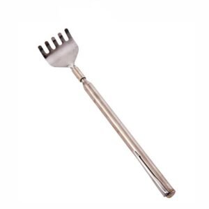 Telescopic Back Scratcher Extendable Handy Portable Pocket Metal Pen Clip