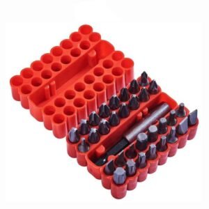 33 Pcs Power Bit Set Star Square Flat Magnetic Screwdriver Phillips Torx