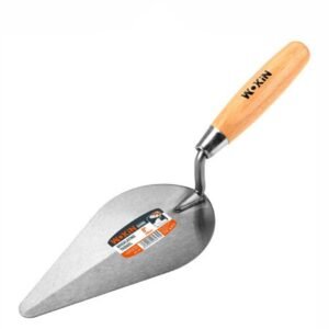 150mm Soft Grip Brick Laying Hand Trowel Wooden Handle