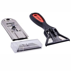 2pc Scraper Set with 10 Blades & Window Paint Single Edge Razor