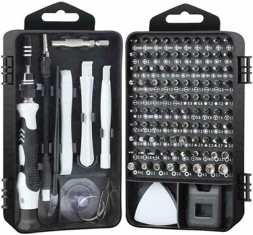 Magnetic Precision Screwdriver Set 117 in1 For PC Phone Watch - Image 10