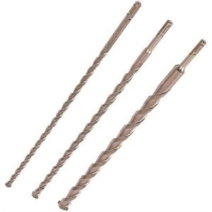 3 Pcs 450mm Extra Long Reach SDS Drill Bit Set 12, 16, 24mm For Masonry Brick
