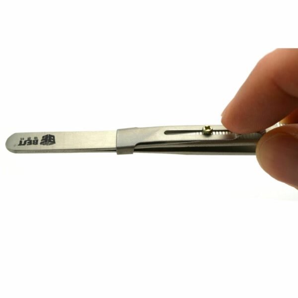New Thumb Locking Tweezer High Quality Jeweller Watchmaker Tool - Image 5