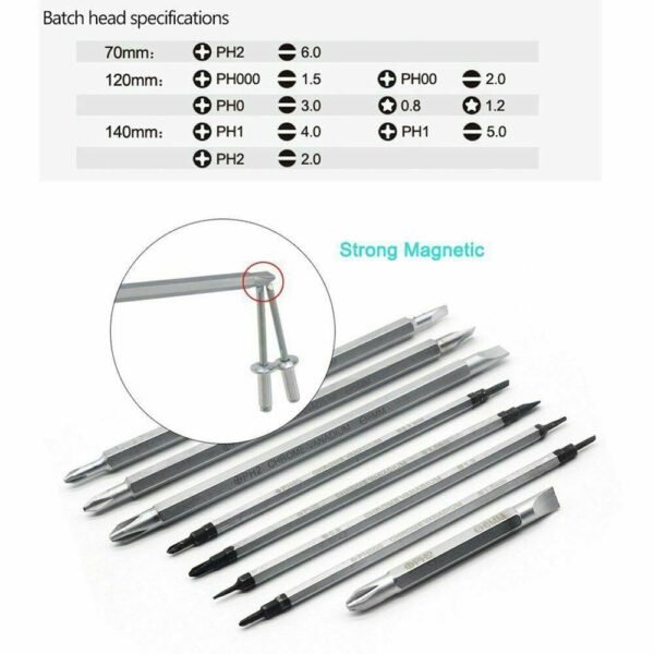 Pentalobe Magnetic Philips Driver Long Bit Screwdriver Set - Image 8