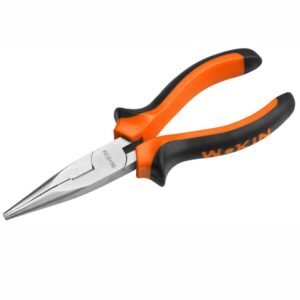 160mm (6-1/2") Heavy Duty Long Snipe Nose Cutter Pliers