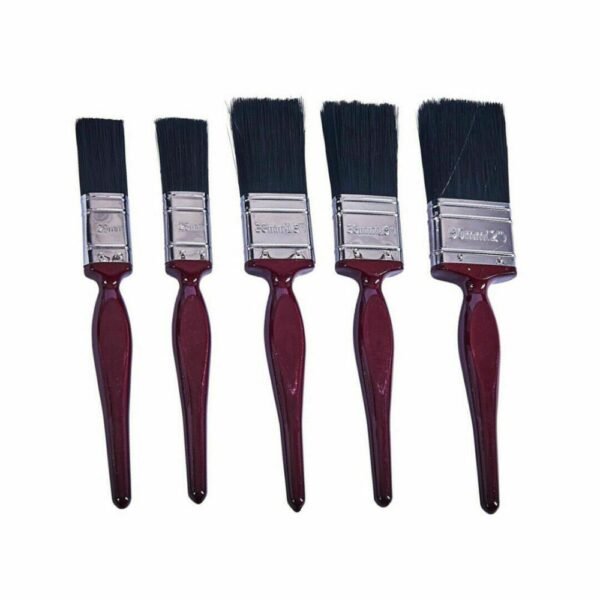 5 Pcs No Bristle Loss Paint Brush Set Varnish Painting - Image 4