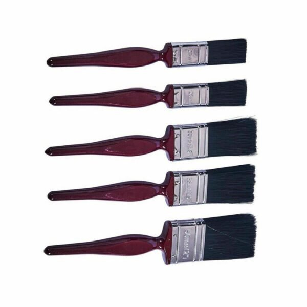 5 Pcs No Bristle Loss Paint Brush Set Varnish Painting - Image 3