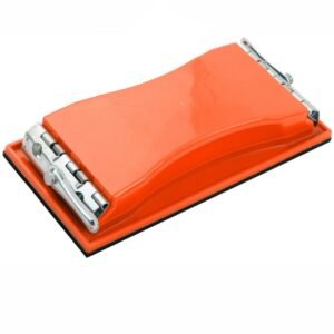 210mm x 105mm Plastic Sanding Block With Foam Bottom For Sanding Paper