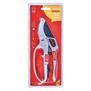 4-in-1 Deluxe Carbon Steel Blade Ratchet Pruner