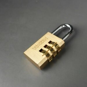 Combination Brass Padlock Shed Storage Room Cellar Door 30mm