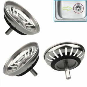 Kitchen Sink Replacement Drain Waste Filter Strainer Drainer
