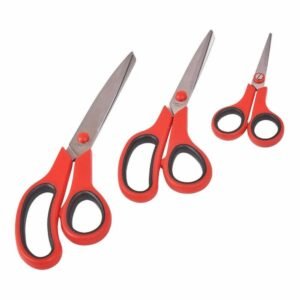 3 Piece Stainless Steel Blades Scissor Set 5-1/2" 8" 10"